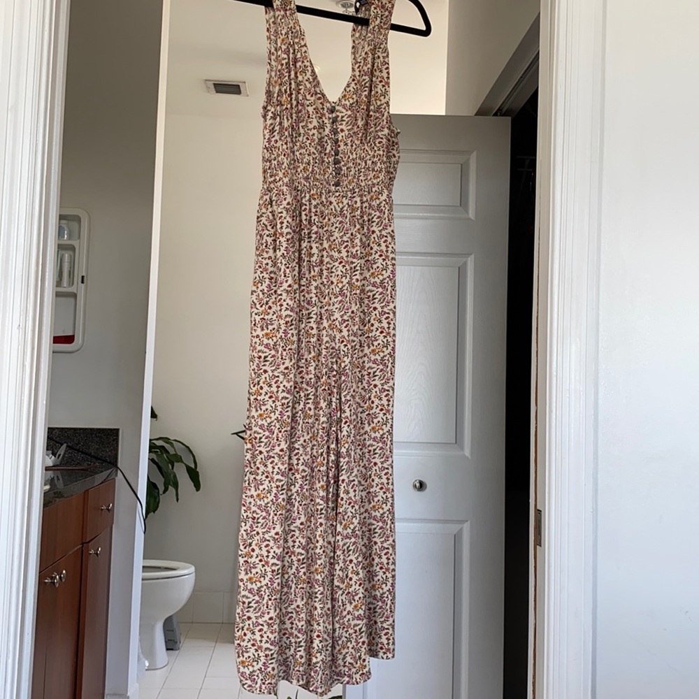 American Eagle floral Romper